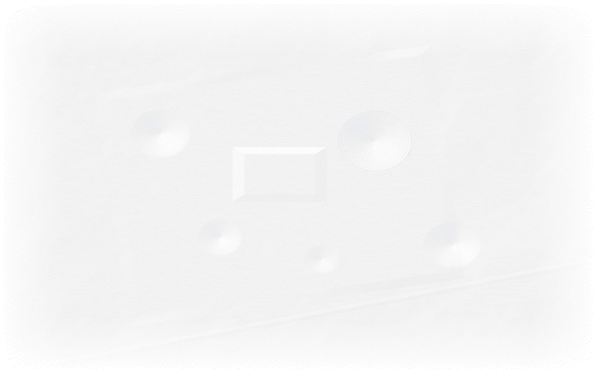 Platform view with the site terrain and a route of 360° points
